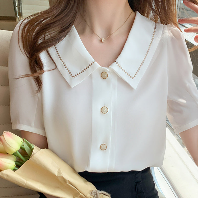 Chemise courtes manches pour femmes